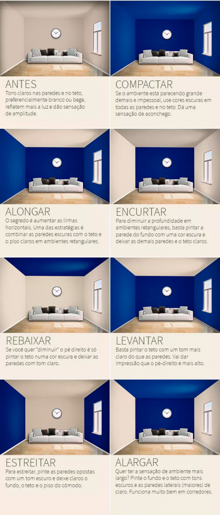 15 ideias para adotar as paredes escuras