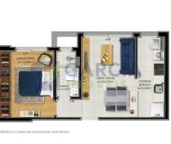 Apartamento com 69m², 2 dormitórios, 1 suíte, 1 vaga no bairro Higienópolis em Porto Alegre