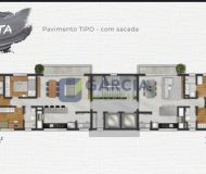 Apartamento com 79m², 2 dormitórios, 1 suíte, 2 vagas no bairro Petrópolis em Porto Alegre