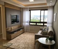 Apartamento com 62m², 2 dormitórios, 1 suíte, 1 vaga no bairro Jardim do Salso em Porto Alegre