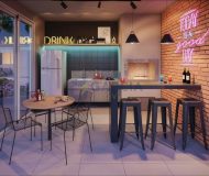 Apartamento com 52m², 2 dormitórios, 1 suíte, 1 vaga no bairro Jardim Itu em Porto Alegre