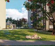 Apartamento com 52m², 2 dormitórios, 1 suíte, 1 vaga no bairro Jardim Itu em Porto Alegre