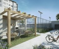 Apartamento com 45m², 2 dormitórios, 1 vaga no bairro Morro Santana em Porto Alegre