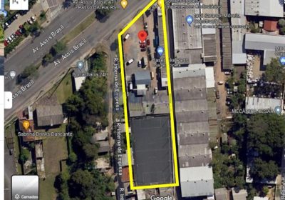Terreno com 881m² no bairro Sarandi em Porto Alegre