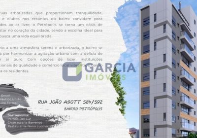 Apartamento com 74m², 2 dormitórios, 1 suíte, 1 vaga no bairro Petrópolis em Porto Alegre