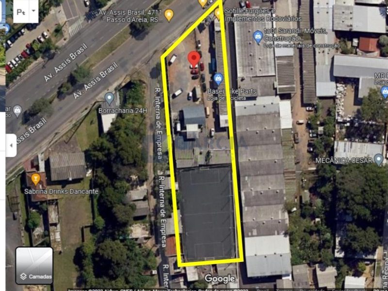 Terreno com 881m² no bairro Sarandi em Porto Alegre