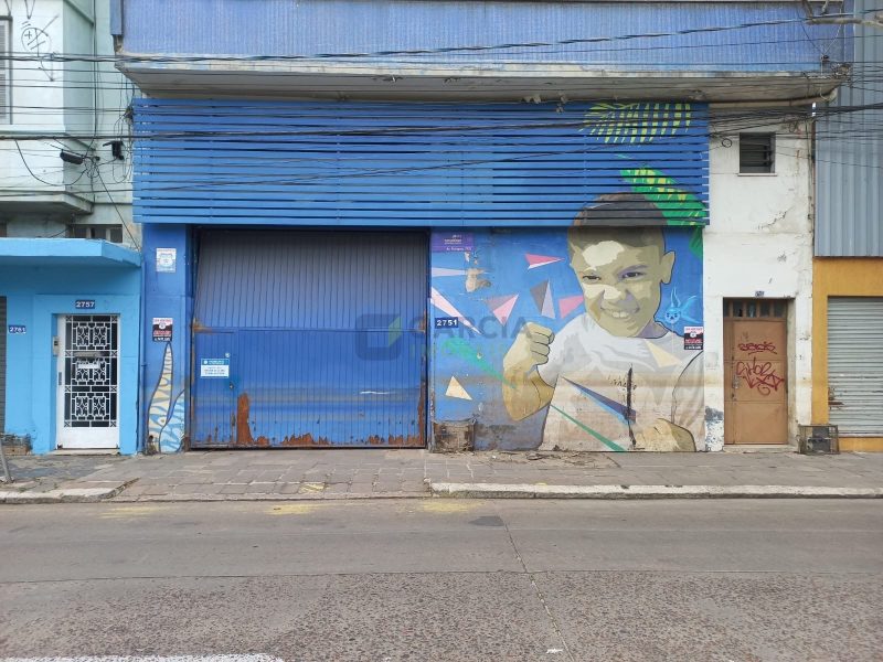 Depósito com 550m² no bairro Floresta em Porto Alegre