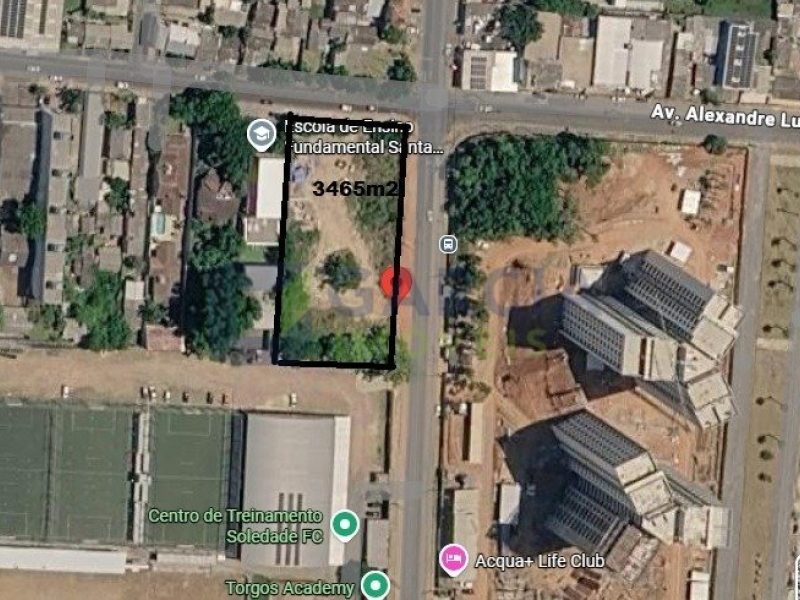 Terreno com 3.465m² no bairro Jardim Itu em Porto Alegre