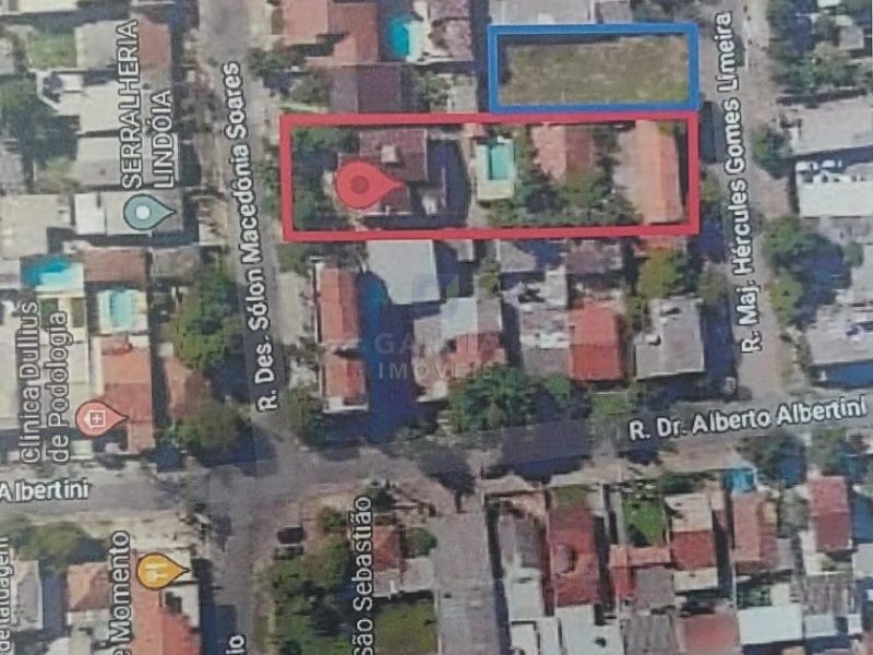 Terreno com 600m² no bairro São Sebastião em Porto Alegre