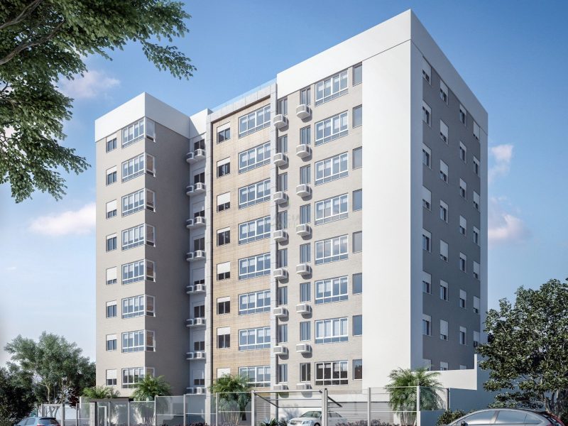 Apartamento com 66m², 2 dormitórios, 1 suíte, 2 vagas no bairro Chácara das Pedras em Porto Alegre