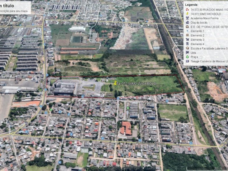 Terreno com 75.000m² no bairro Parque dos Maias em Porto Alegre