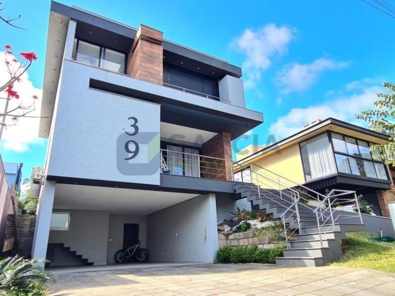 Casa em Condomínio com 307m², 3 dormitórios, 2 suítes, 2 vagas no bairro Condomínio Buena Vista em Viamão